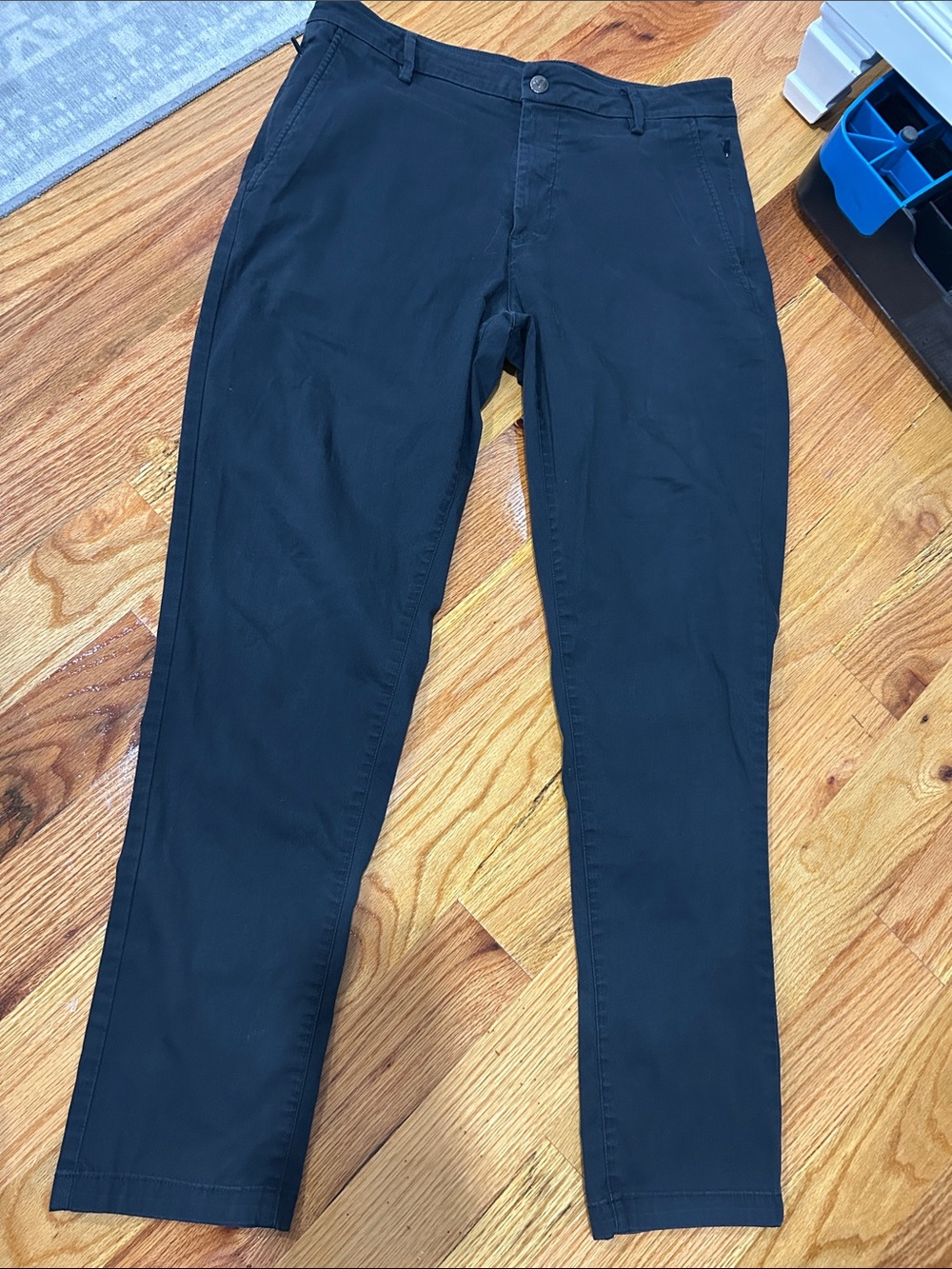 Birddogs Black Men's Slim Chinos